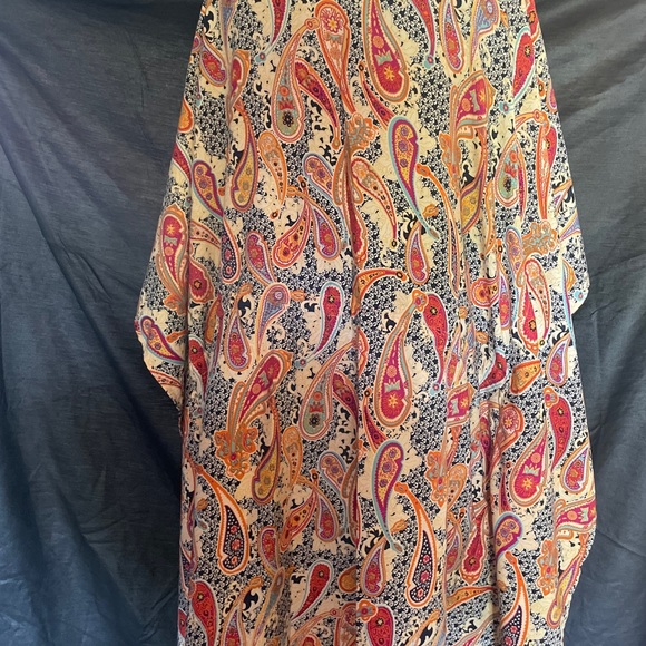 Swimsuit Cover Up Women's  Size L/XL  Tunic . Multi color - Picture 2 of 3